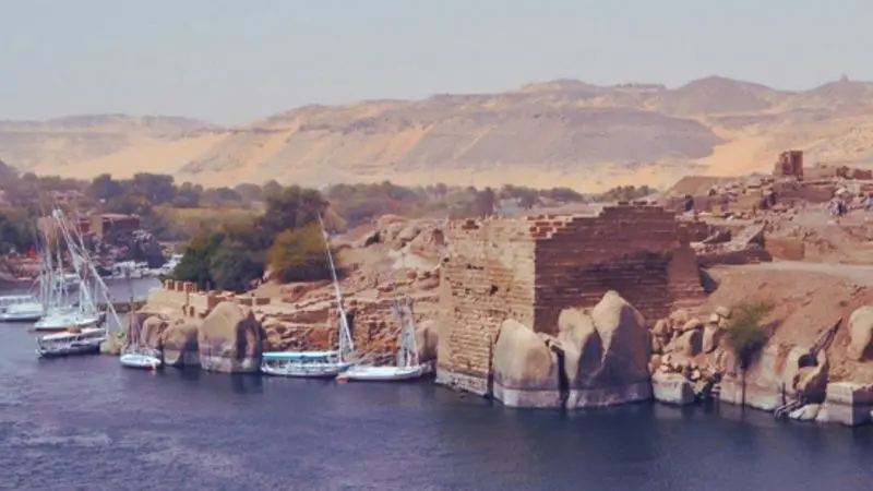Elephantine Island in Aswan