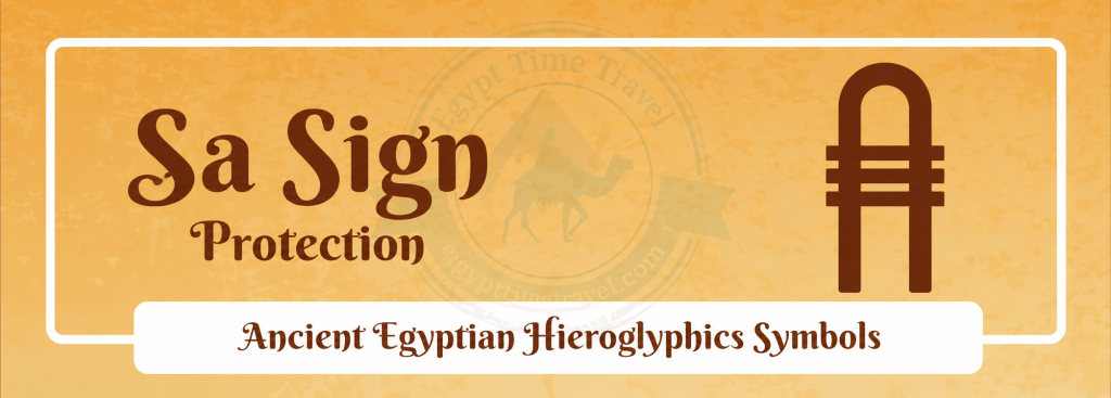 79 Ancient Egyptian Symbols: Meanings, Hieroglyphs, Gods & Sacred Signs 11 sa sign protection