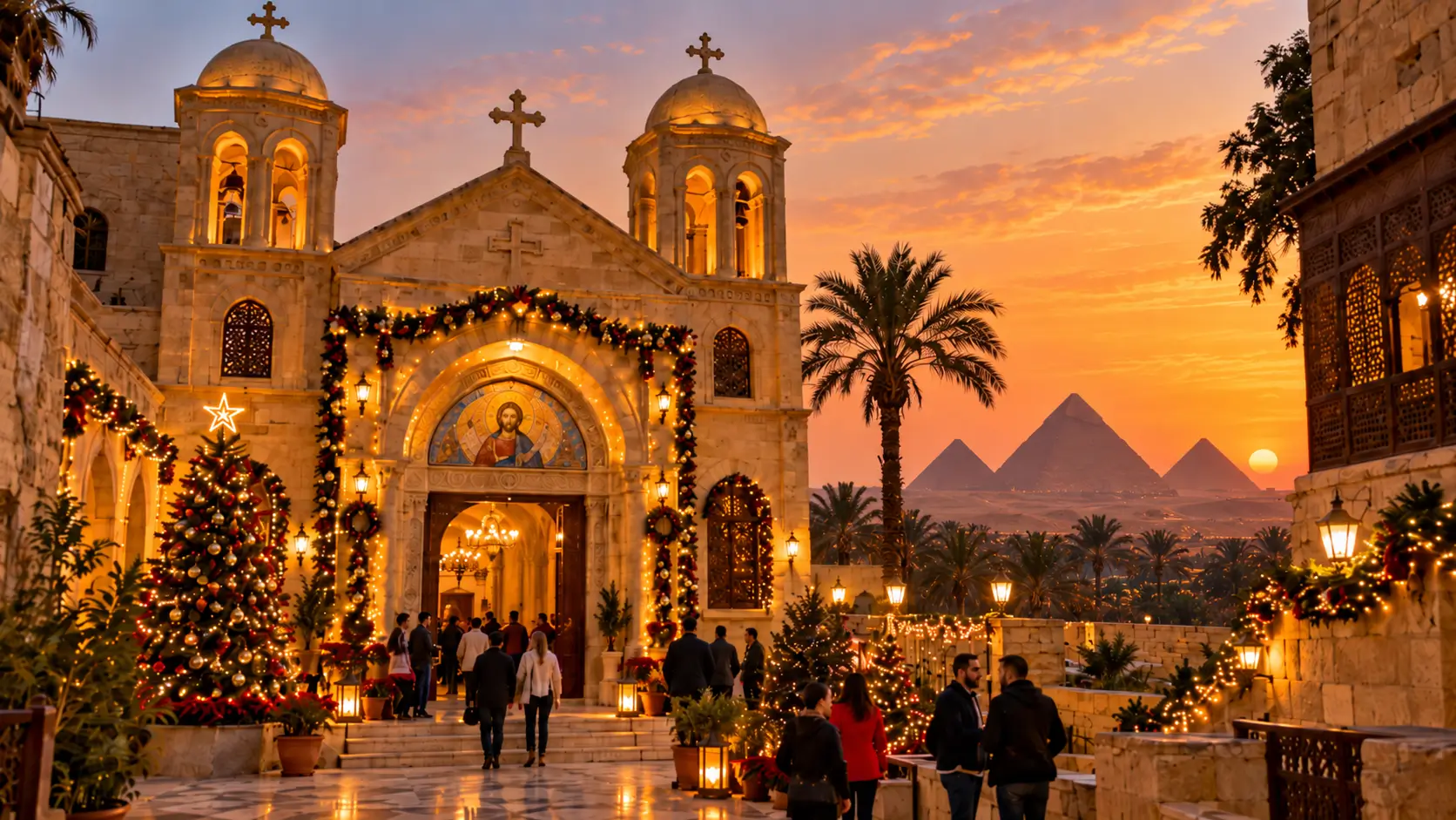 Coptic-Christmas-in-egypt Christmas in Cairo