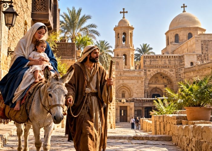 holy-family-pilgrimage-site-in-coptic-cairo-egypt Holy Family in Egypt